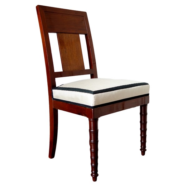 Empire mahogany chair attributed to Jacob Freres, early 19th century circa 1800