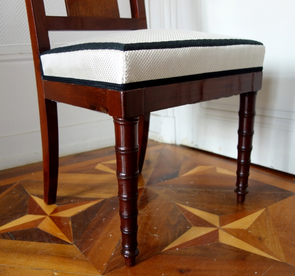 Empire mahogany chair attributed to Jacob Freres, early 19th century circa 1800