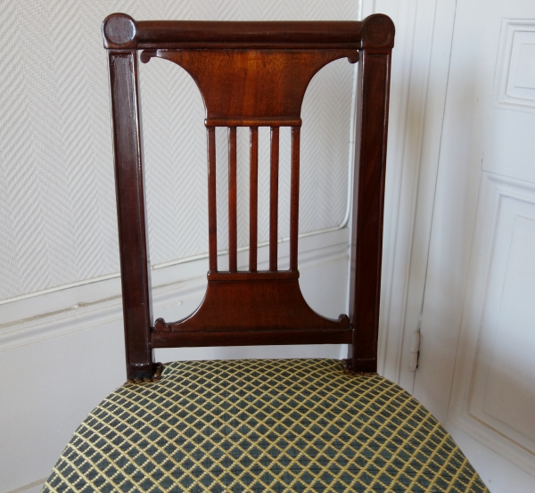 Royal chair made by Jacob for King Louis Philippe at Bizy Castle, 19th century