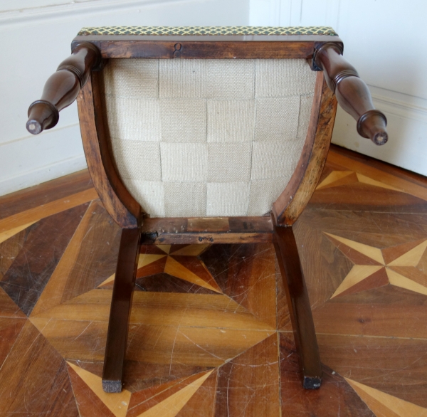 Royal chair made by Jacob for King Louis Philippe at Bizy Castle, 19th century