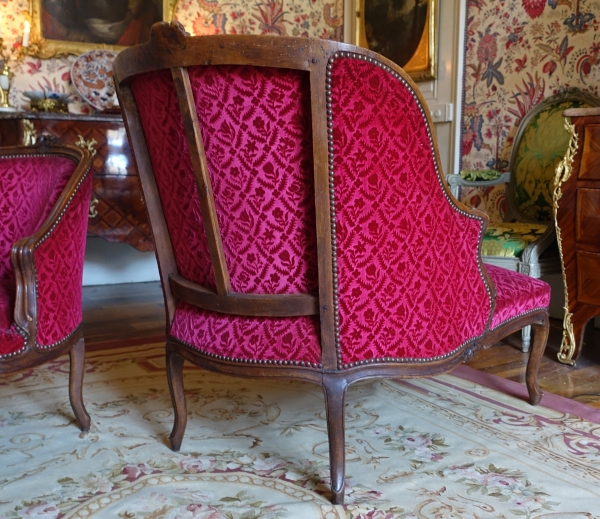Louis XV chaise longue, 18th century