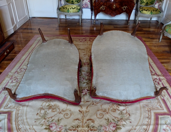 Louis XV chaise longue, 18th century