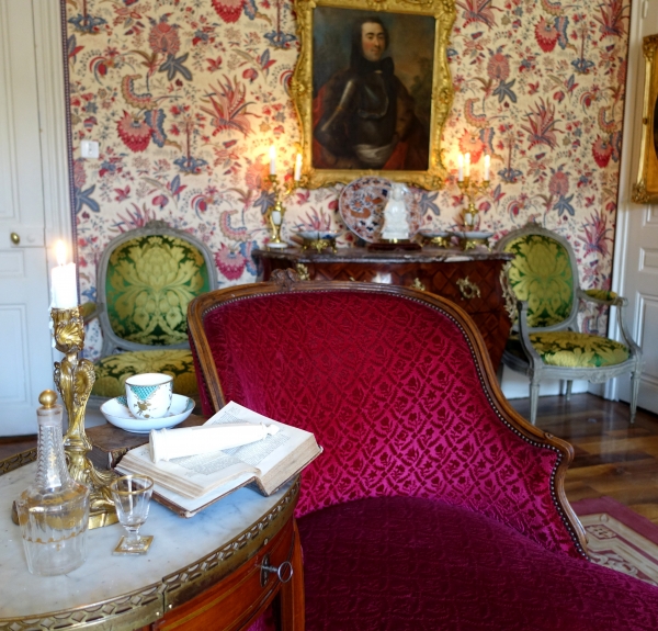 Louis XV chaise longue, 18th century