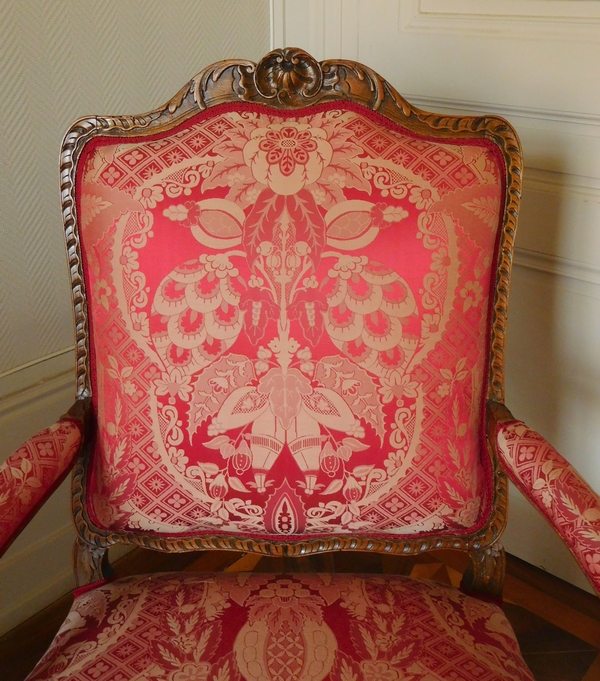 Early 18th century so-called a la Reine armchair French Regency period circa 1730