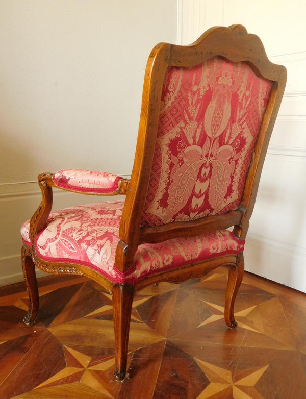 Early 18th century so-called a la Reine armchair French Regency period circa 1730