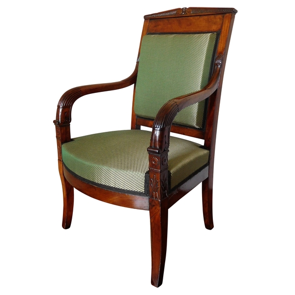 Empire mahogany armchair, early 19th century circa 1815