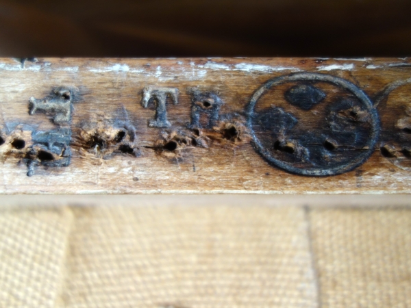 Fauteuil Empire impérial pour les Tuileries (marque fer & inventaire), attribué Jacob Desmalter