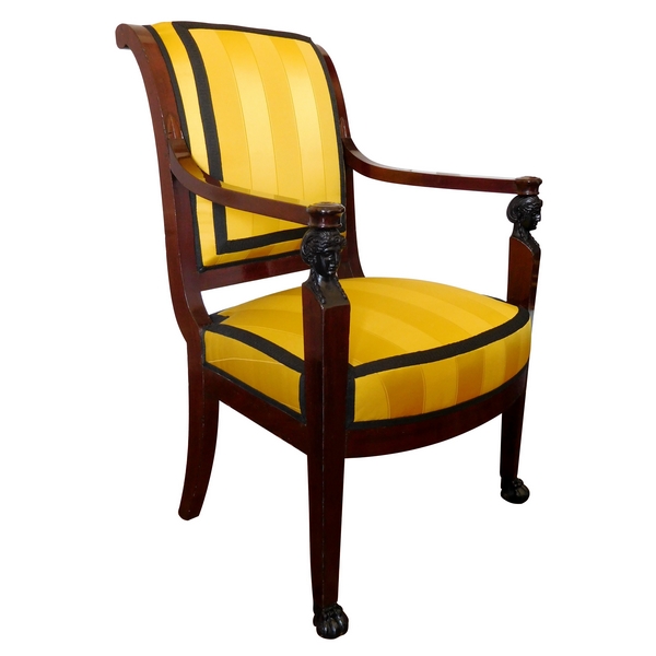 Empire mahogany armchair - Return from Egypt period, late 18th century / early 19th circa 1800