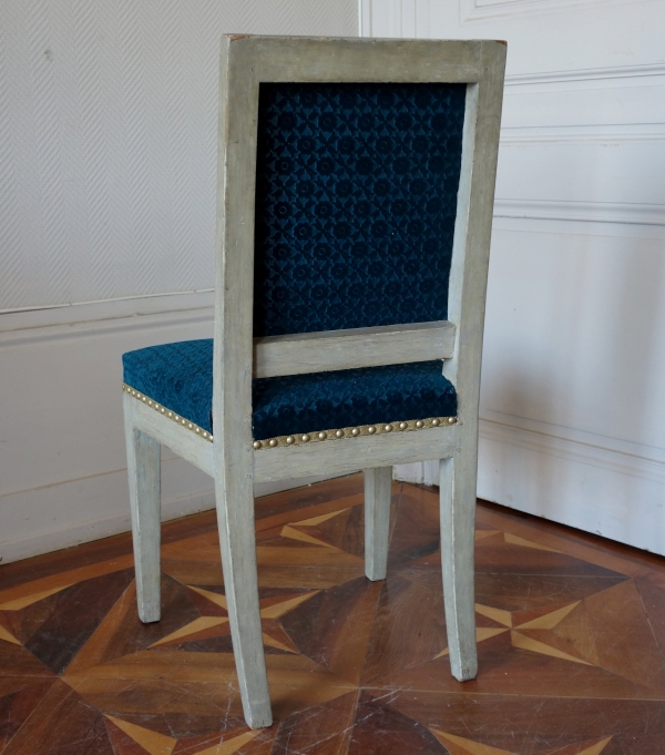 Jacob Frères, Palais des Tuileries : pair of Consulate chairs stamped