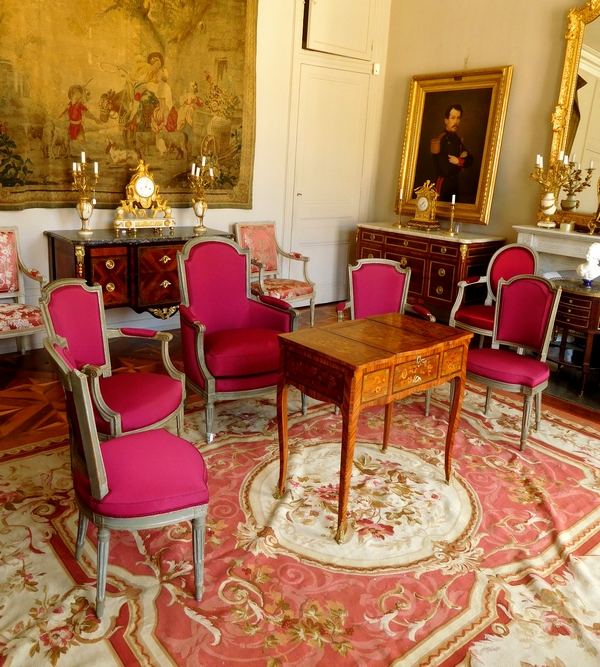 Pair of Louis XVI chairs - late 18th century circa 1780