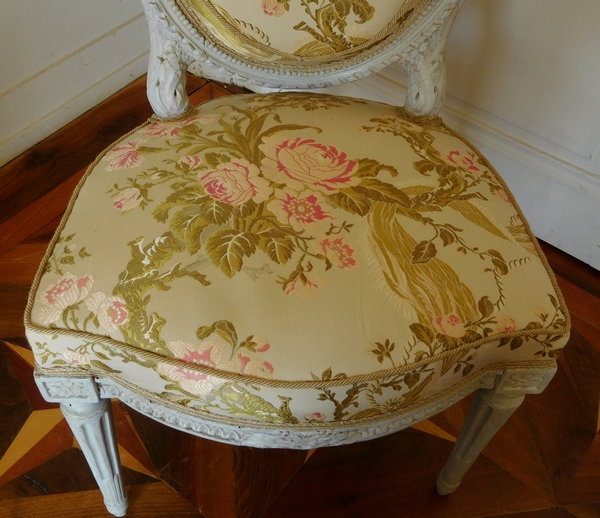 Jean Baptiste Boulard : pair of Louis XVI chairs