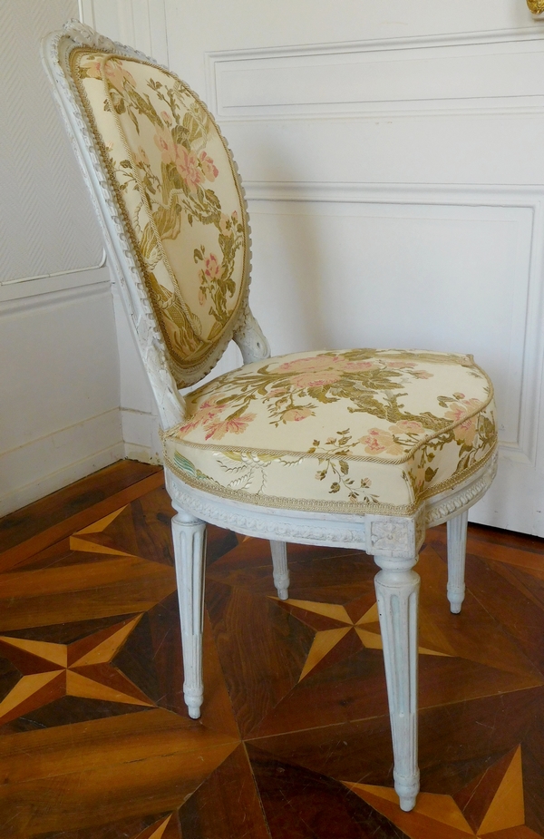 Jean Baptiste Boulard : pair of Louis XVI chairs