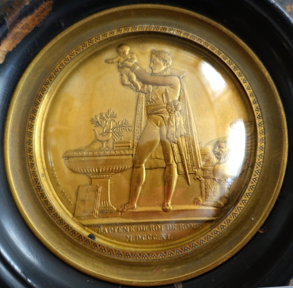 Le baptême du Roi de Rome - miniature souvenir historique de l'Empire