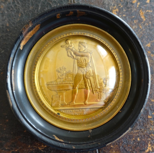 Le baptême du Roi de Rome - miniature souvenir historique de l'Empire