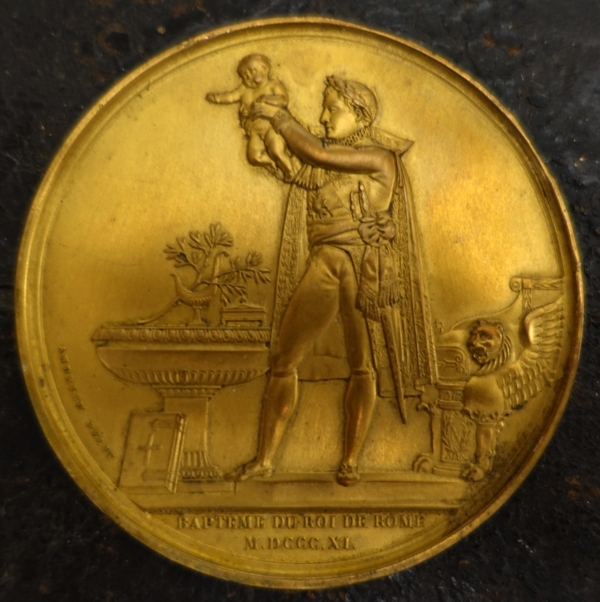 Le baptême du Roi de Rome - miniature souvenir historique de l'Empire