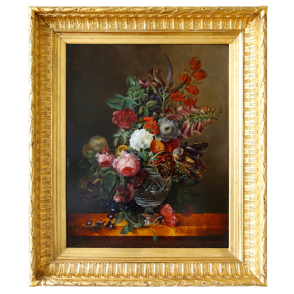 Ecole Française du début du XIXe siècle, suiveur de Van Dael - bouquet de fleurs