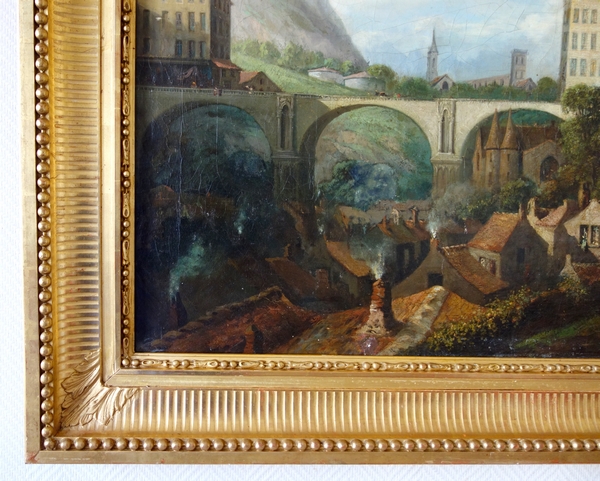 19th century French school, large painting signed Joseph (Paul Martin) - 91cm x 124cm