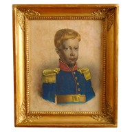 Portrait of Henri V Duke of Bordeaux, Comte de Chambord, France circa 1830