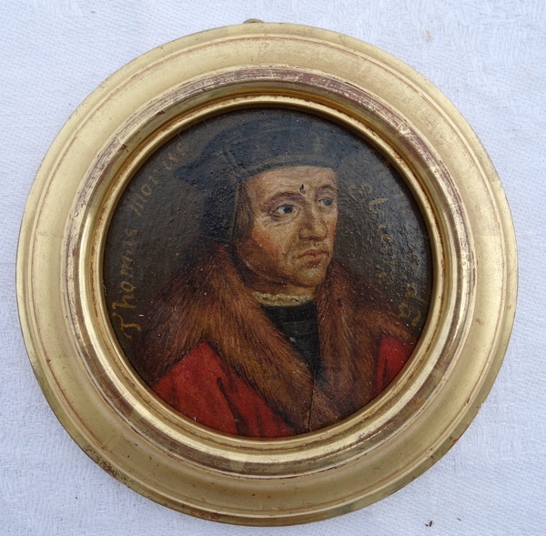 28 miniature portraits of French History characters, 17th century gallery