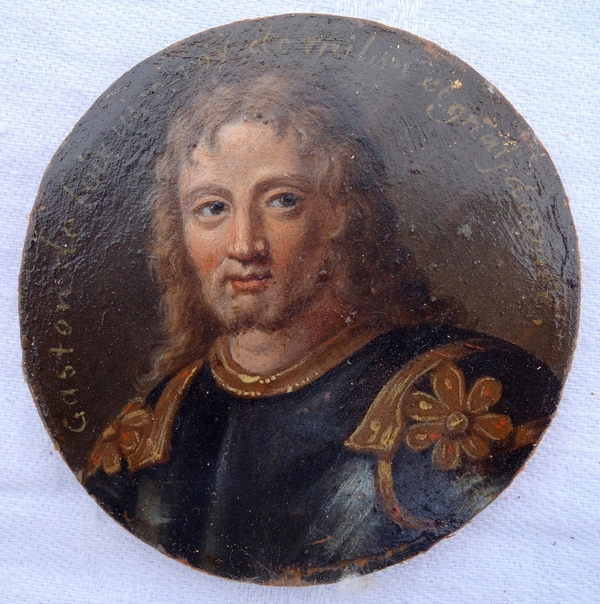 28 miniature portraits of French History characters, 17th century gallery