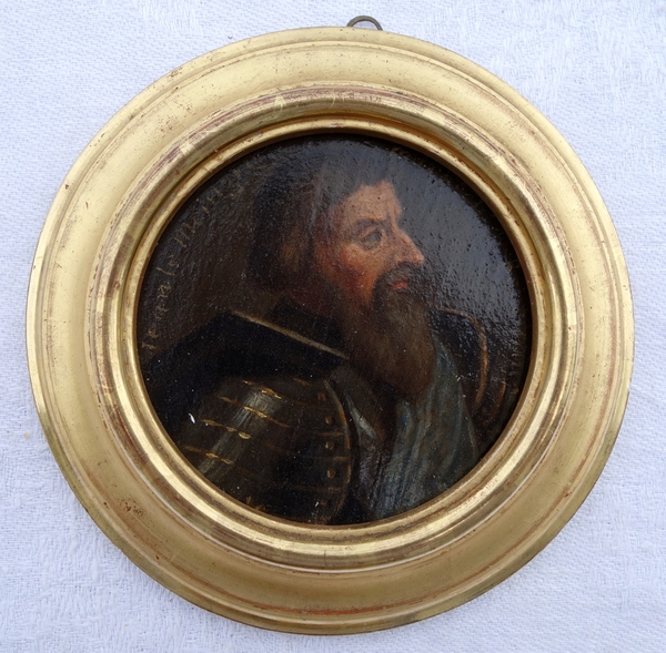 28 miniature portraits of French History characters, 17th century gallery