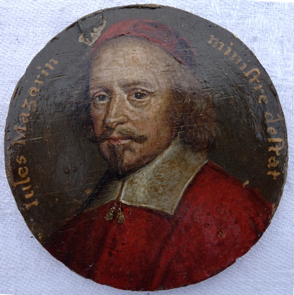 28 miniature portraits of French History characters, 17th century gallery