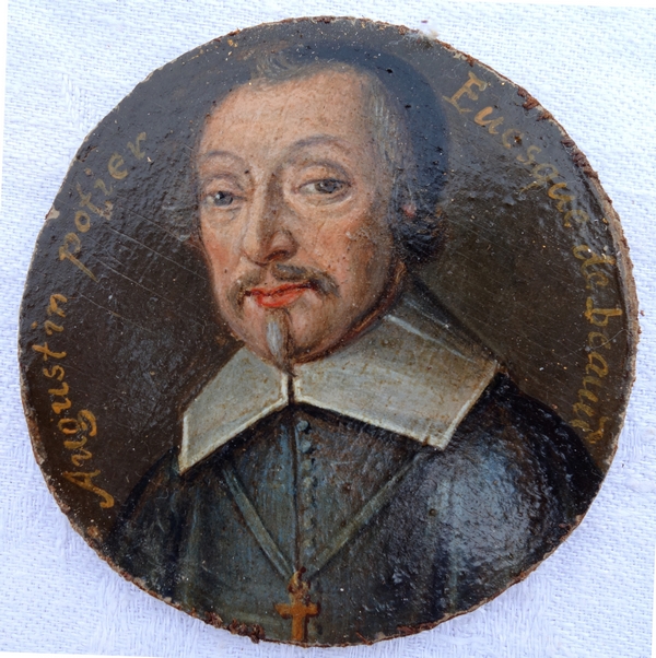 28 miniature portraits of French History characters, 17th century gallery