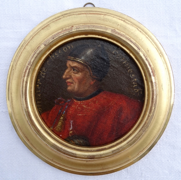 28 miniature portraits of French History characters, 17th century gallery