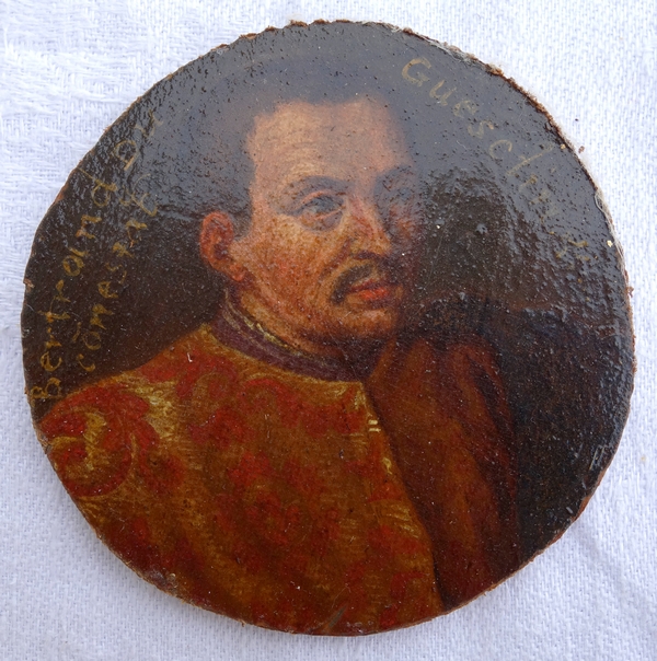 28 miniature portraits of French History characters, 17th century gallery