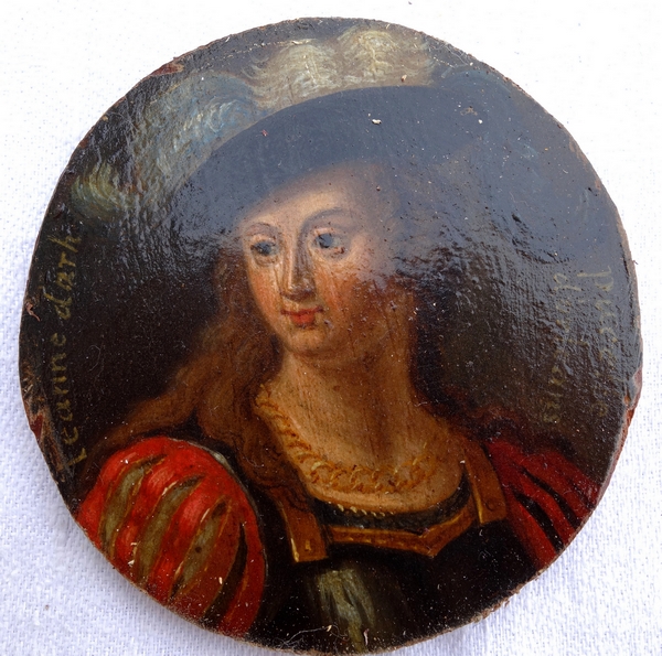 28 miniature portraits of French History characters, 17th century gallery