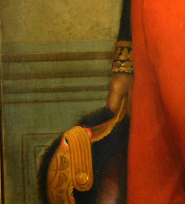 1869 Paris Salon - Eugène Laville - tall portrait of General Barral 175cm x 124cm