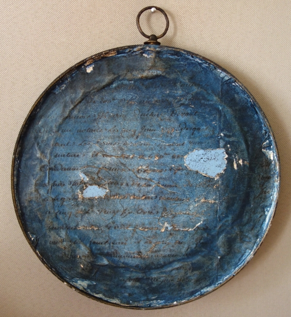 Important médaillon néoclassique en biscuit de Wedgwood - Venus et Apollon - 26cm