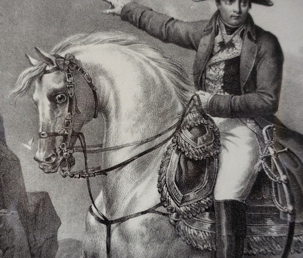 Empire engraving : Consul Napoleon Bonaparte, early 19th century