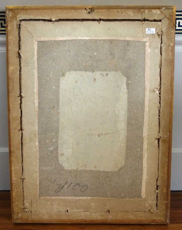 Gravure royaliste, portrait de Louis XIX Dauphin de France et Duc d'Angoulême