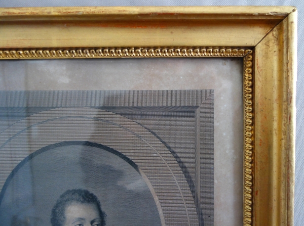 Gravure royaliste, portrait de Louis XIX Dauphin de France et Duc d'Angoulême