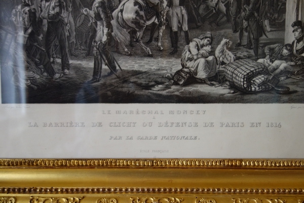 Napoleonic engraving, French campaign under the Empire
