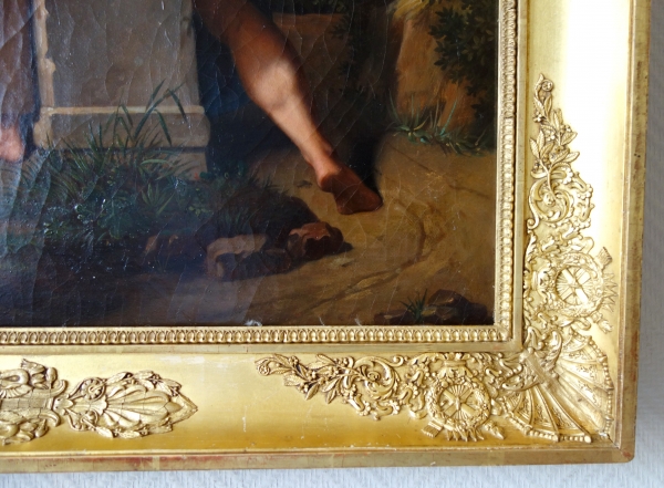 Early 19th century French school : 3 stages of life after Francois Gerard - Empire painting