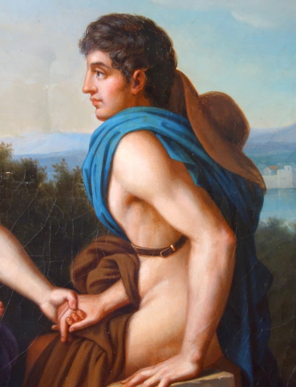 Early 19th century French school : 3 stages of life after Francois Gerard - Empire painting