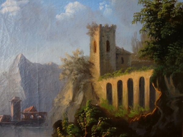 Early 19th century French school - sea landscape after Lacroix de Marseille