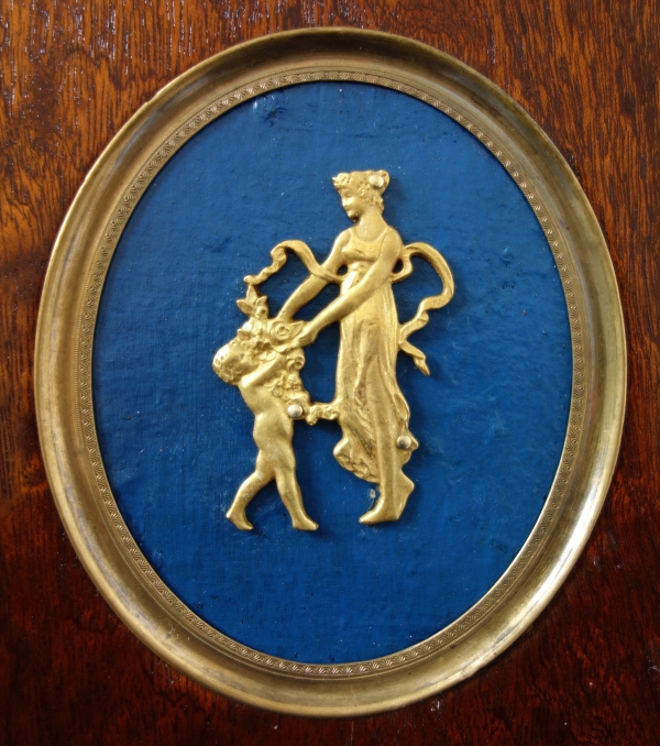 Miniature en bronze doré Vénus et L'Amour - souvenir du Grand Tour - XIXe siècle