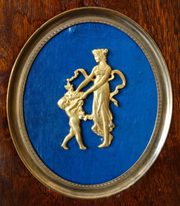 Miniature en bronze doré Vénus et L'Amour - souvenir du Grand Tour - XIXe siècle