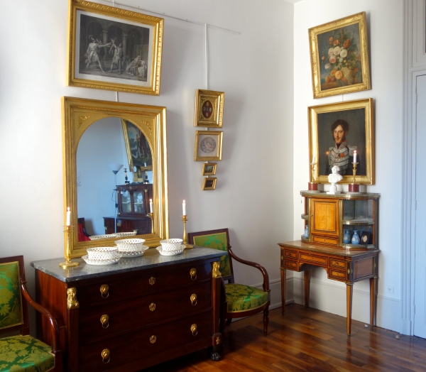 Early 19th century French school, still life : bouquet of flowers, follower of van Spaendonck - 58cm x 70cm