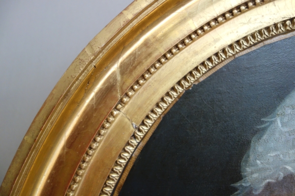 Jean-François Bellier : paire de portraits, sa sœur Philippine et son mari Edme Bochet vers 1800