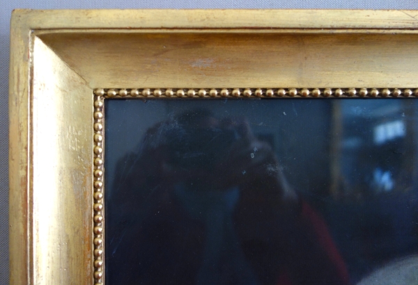 Ecole Française du XVIIIe siècle, paire de portraits pastels d'époque Louis XVI