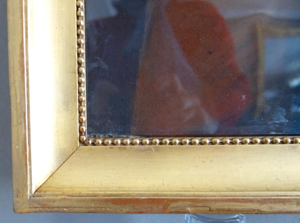 Ecole Française du XVIIIe siècle, paire de portraits pastels d'époque Louis XVI