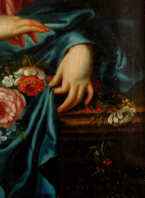 Portrait of a French aristocrat, Louis XIV period - 17th century circa 1660 - oil on canvas