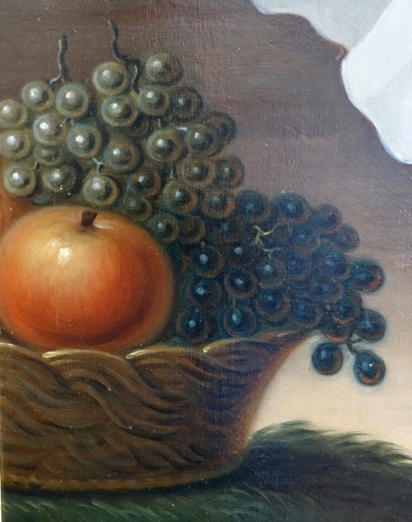 Portrait of a child as Flora or Ceres, early 19th century oil on canvas dated 1801 - 115cm x 81cm