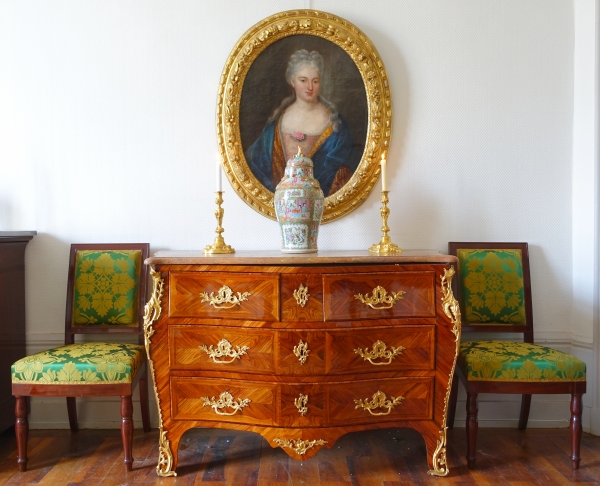 Early 18th century French school, large portrait of an aristocrat - Louis XIV period circa 1700