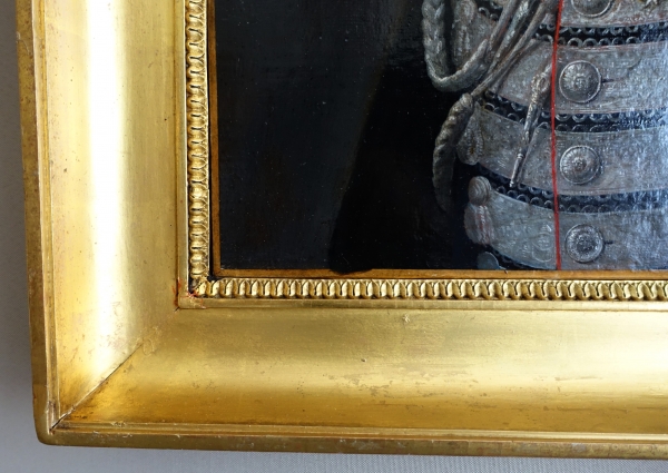 Portrait of Gabriel F. d'Herisson, 19th century oil on canvas