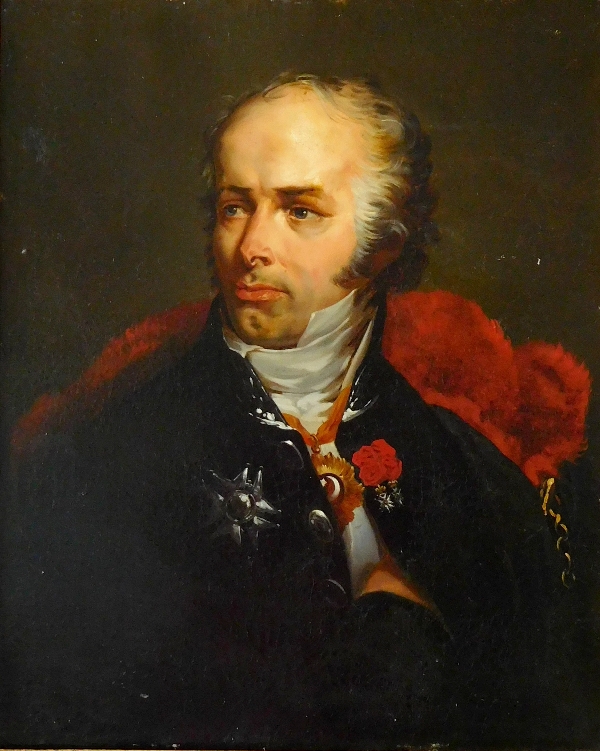 Portrait of General Foy after Horace Vernet, oil on canvas, early 19th century circa 1825